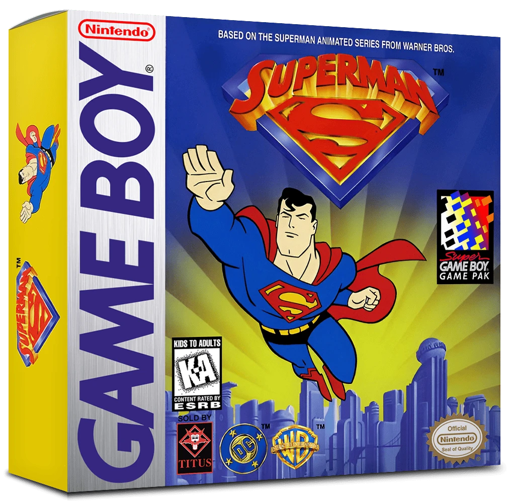 Superman box art
