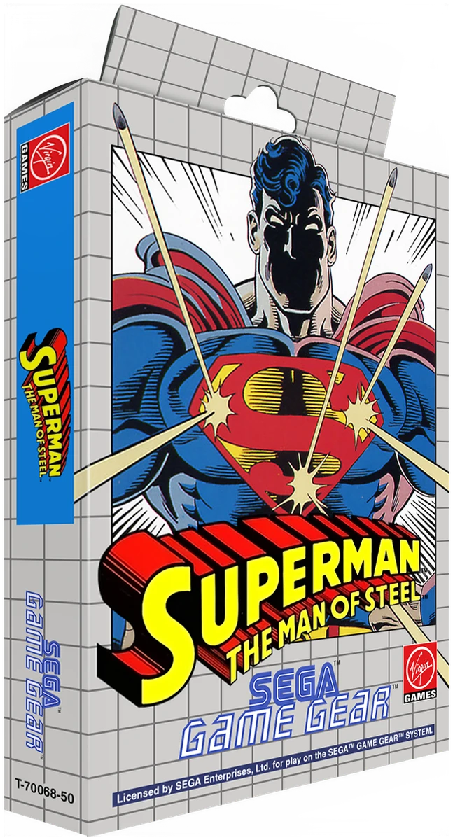 Superman Man of Steel box art