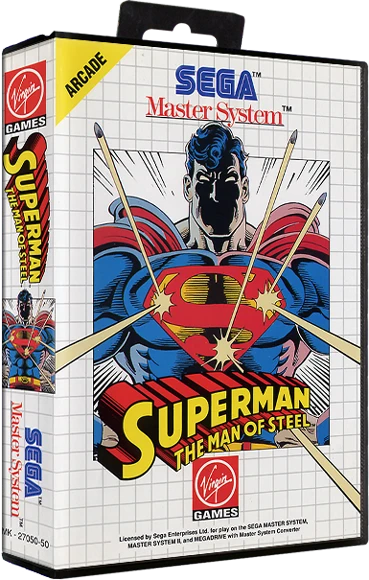 Superman Man of Steel box art