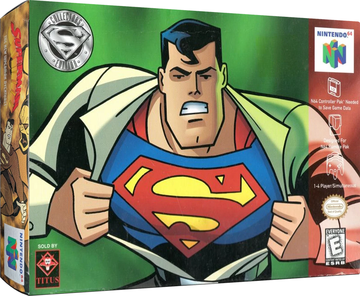 Superman box art