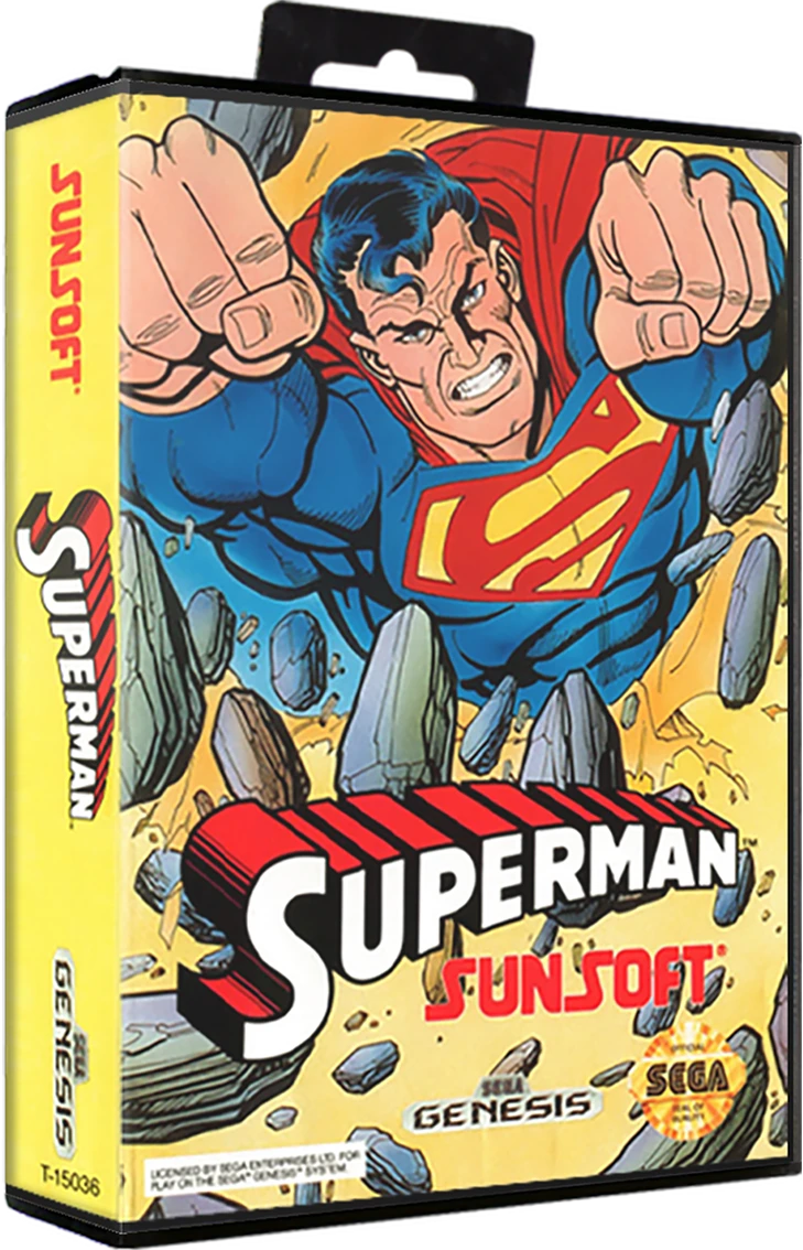 Superman box art
