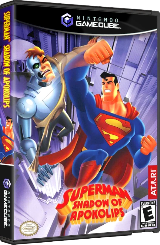 Superman Shadow of Apokolips box art