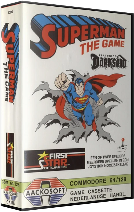 Superman the Game box art