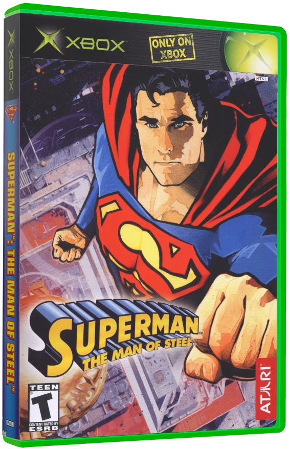 Superman: The Man of Steel box art