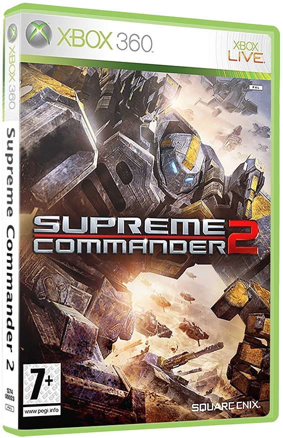 Supreme Commander 2 box art