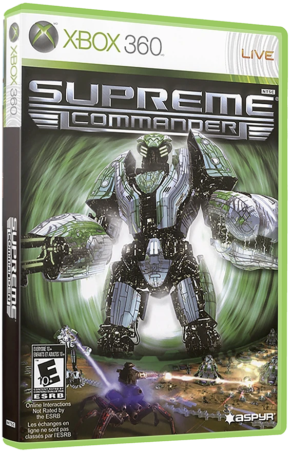 Supreme Commander box art