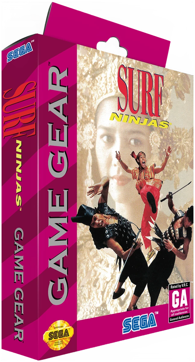 Surf Ninjas box art