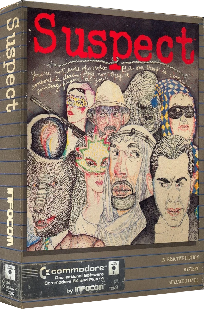 Suspect box art