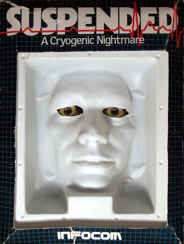 Suspended box art