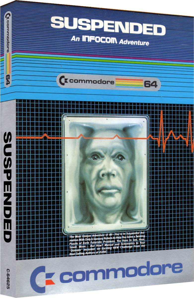 Suspended box art