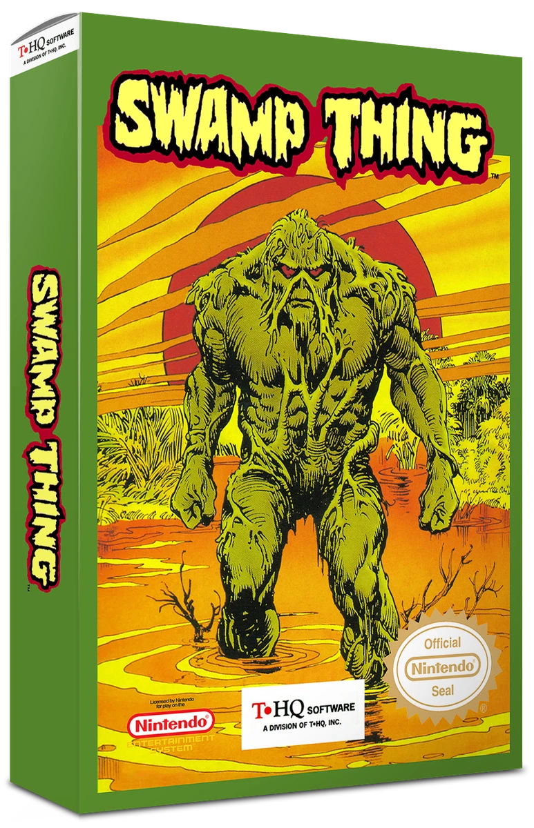 Swamp Thing box art