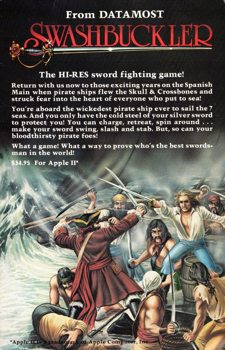Swashbuckler box art