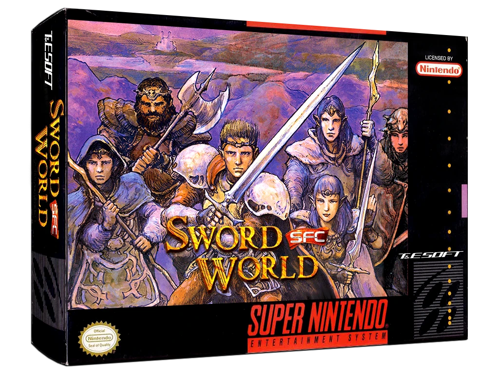Sword World SFC box art