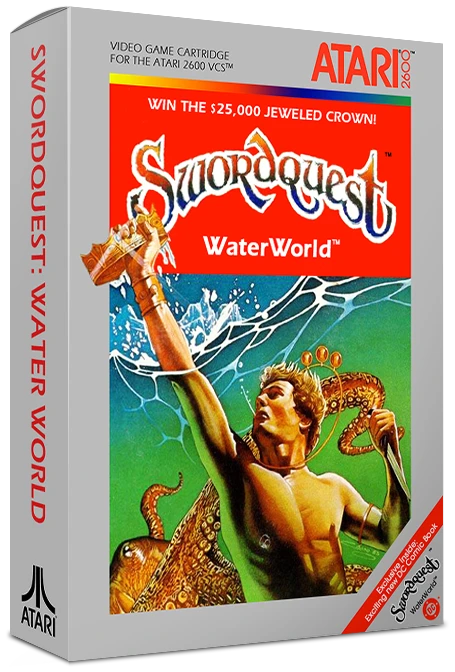 Swordquest Waterworld box art