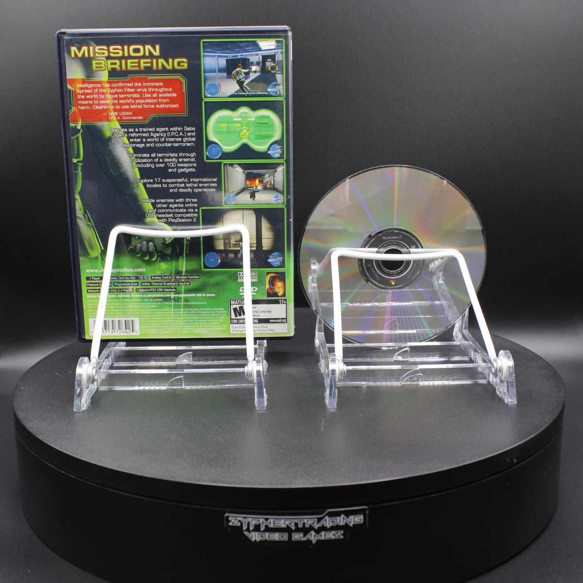 Syphon Filter Omega Strain box art