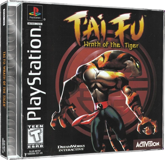 T'ai Fu Wrath of the Tiger box art