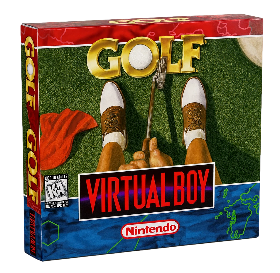 T & E Virtual Golf box art