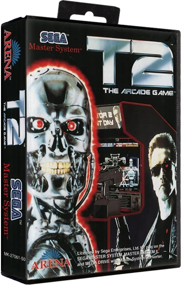 T2 The Arcade Game box art