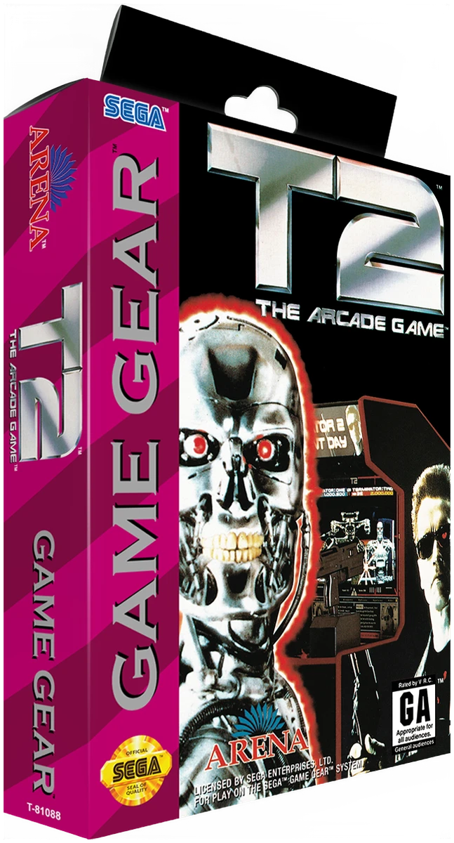 T2 The Arcade Game box art