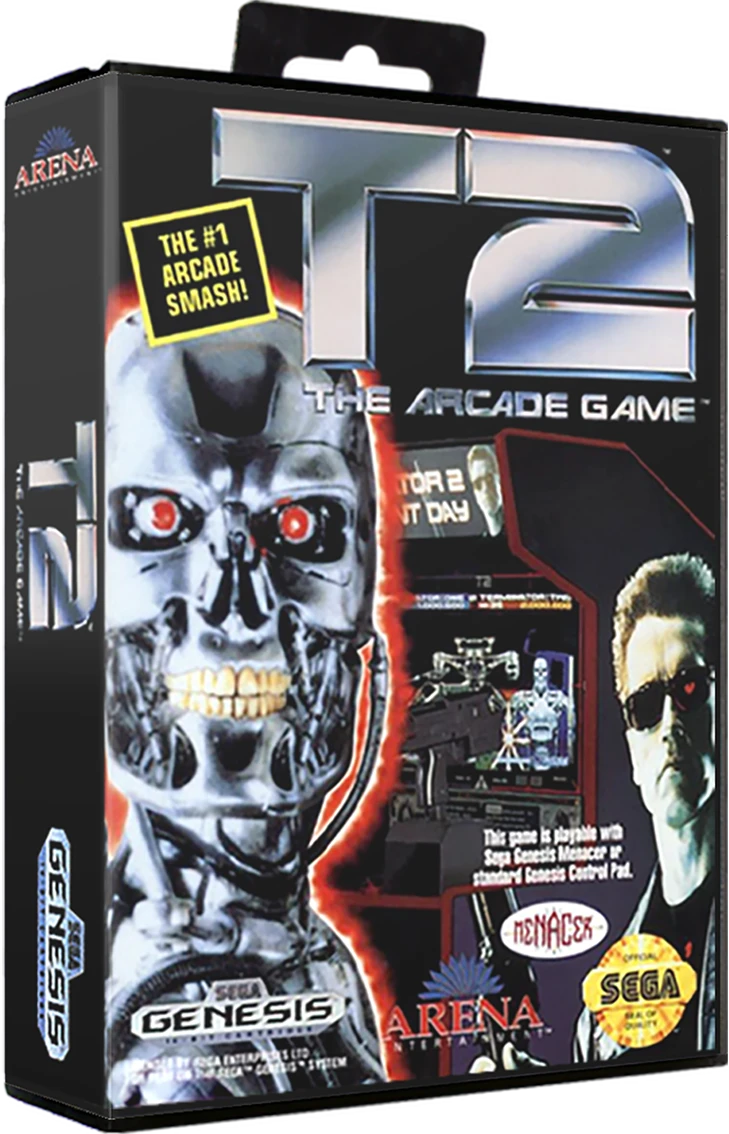 T2 The Arcade Game box art