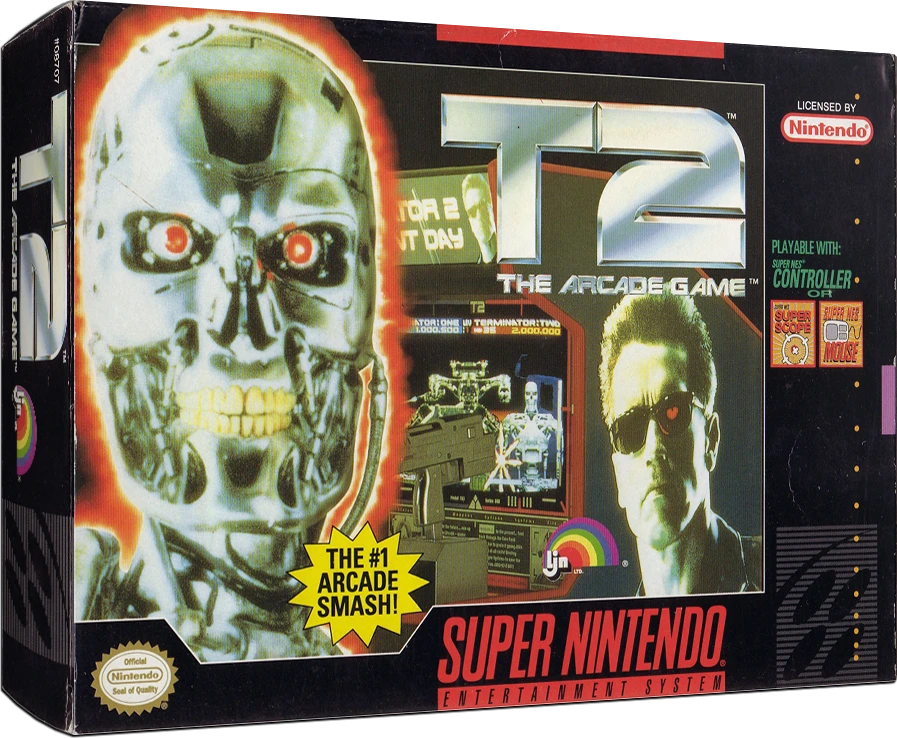 T2: The Arcade Game box art