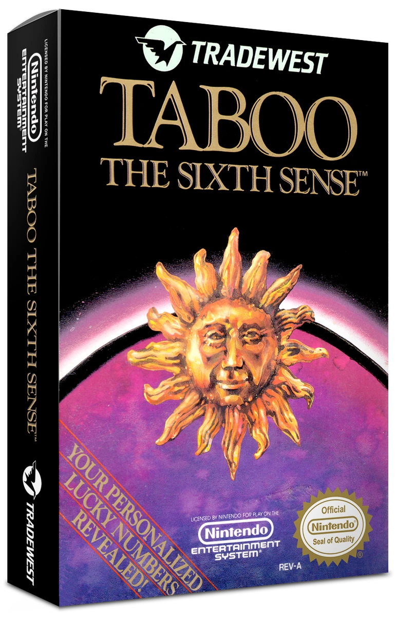 Taboo the Sixth Sense box art