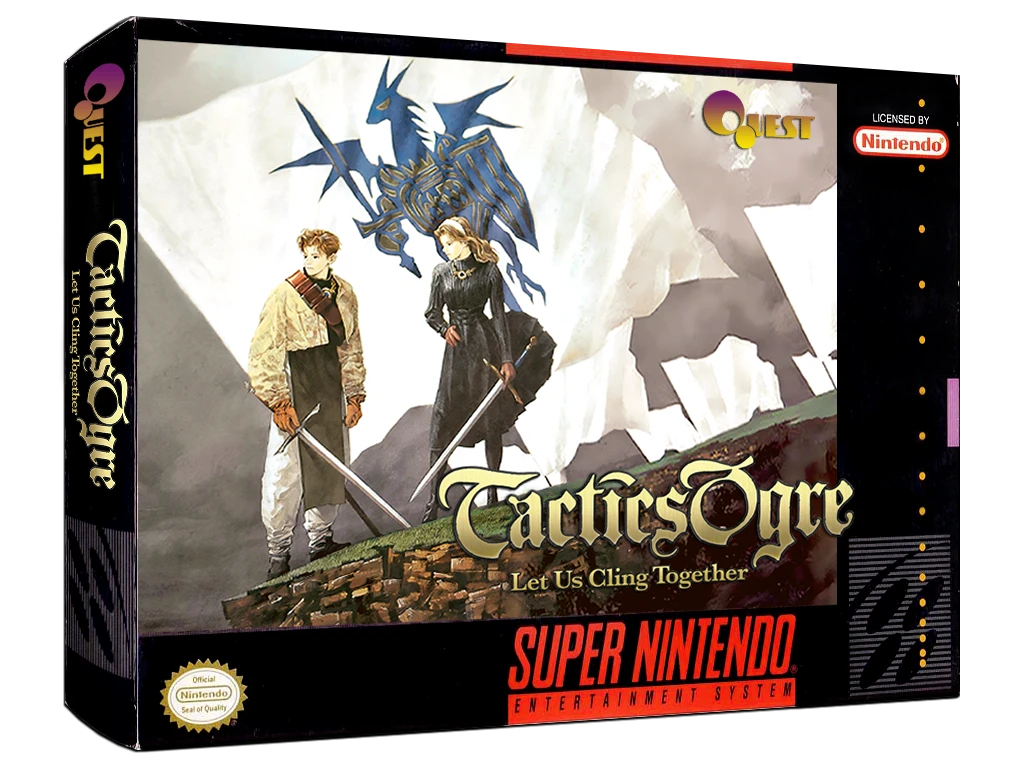 Tactics Ogre - Let Us Cling Together box art