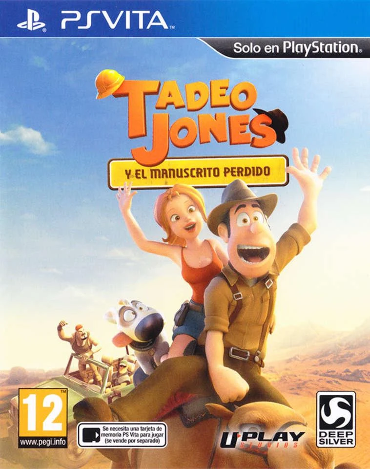 Tadeo Jones y el Manuscrito Perdido box art