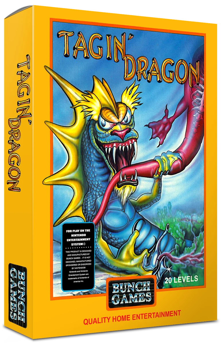 Tagin' Dragon box art
