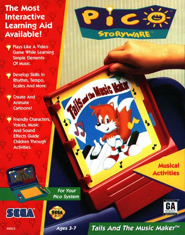 Tails and the Music Maker box art