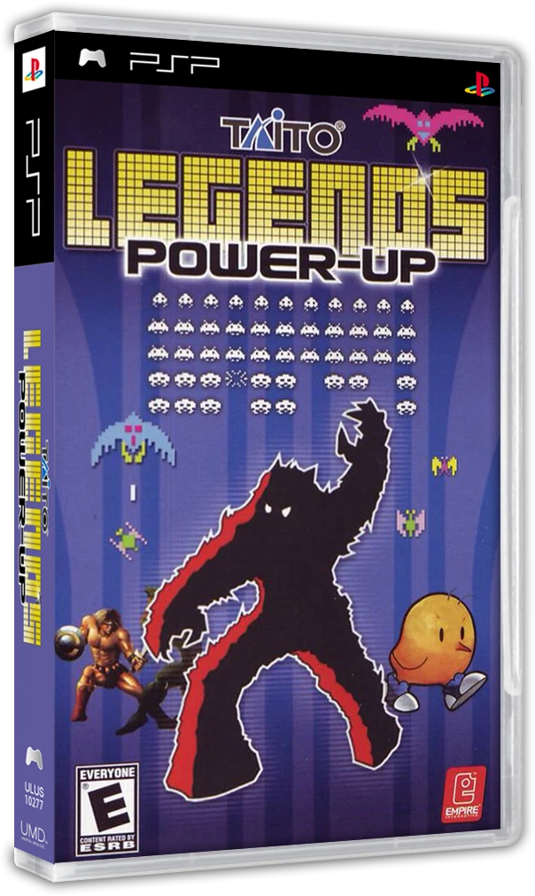 Taito Legends Power-Up box art