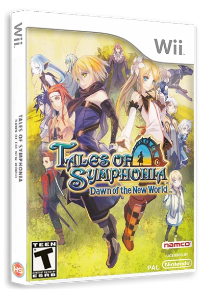 Tales of Symphonia Dawn of the New World box art