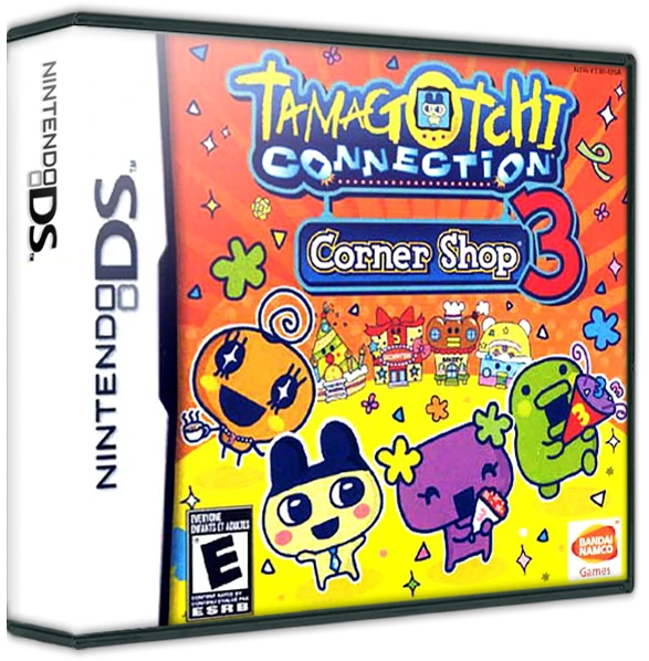 Tamagotchi Connection Corner Shop 3 box art