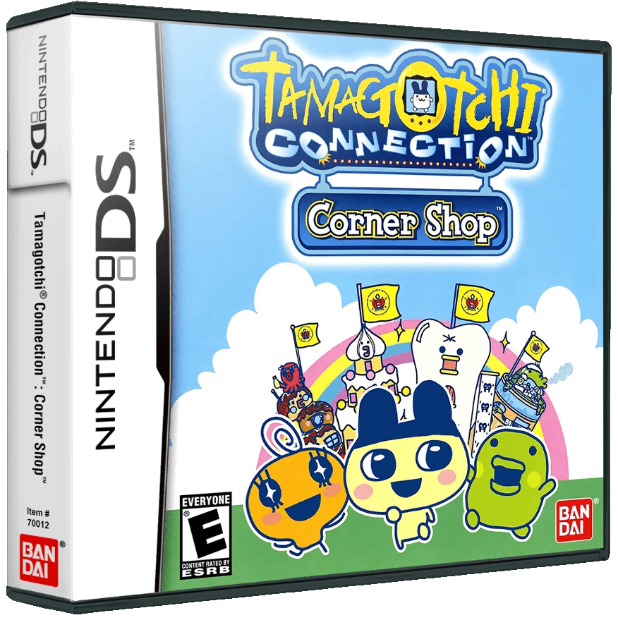 Tamagotchi Connection Corner Shop box art
