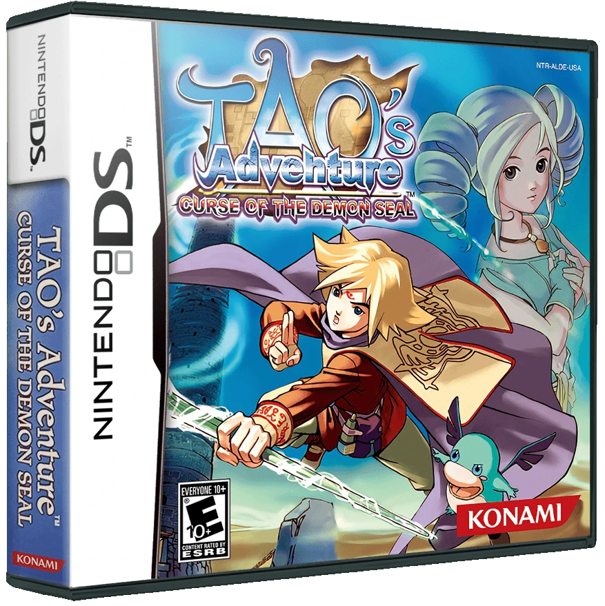Tao's Adventure Curse of the Demon Seal box art