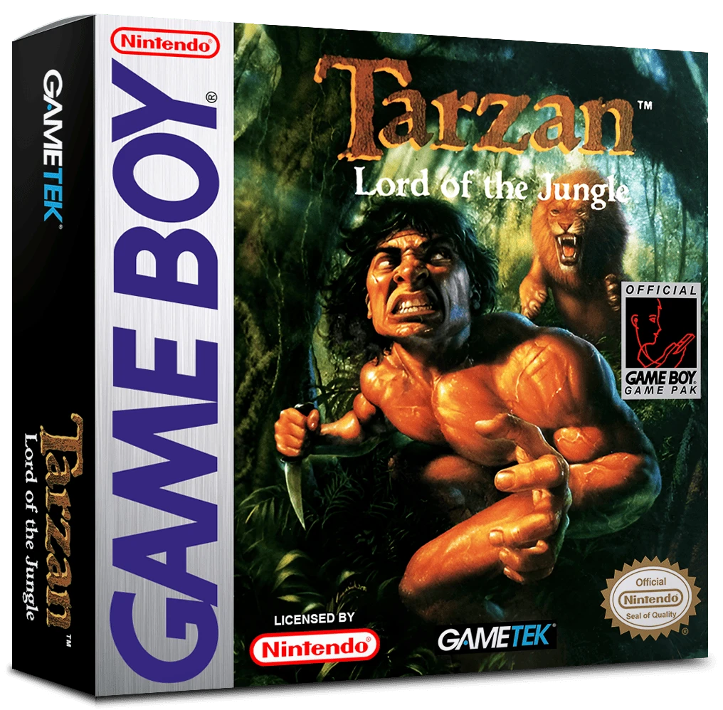 Tarzan Lord of the Jungle box art