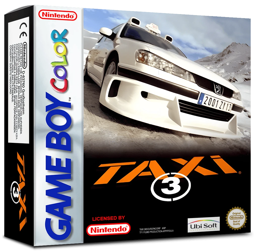 Taxi 3 box art