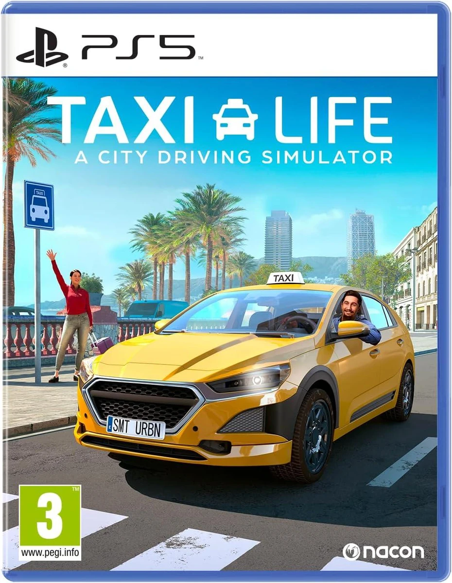 Taxi Life: A City Driving Simulator box art