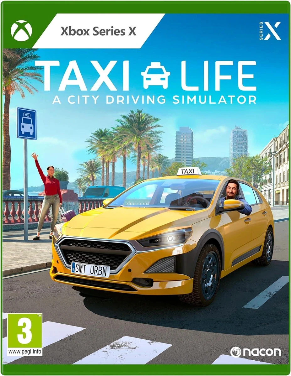 Taxi Life: A City Driving Simulator box art