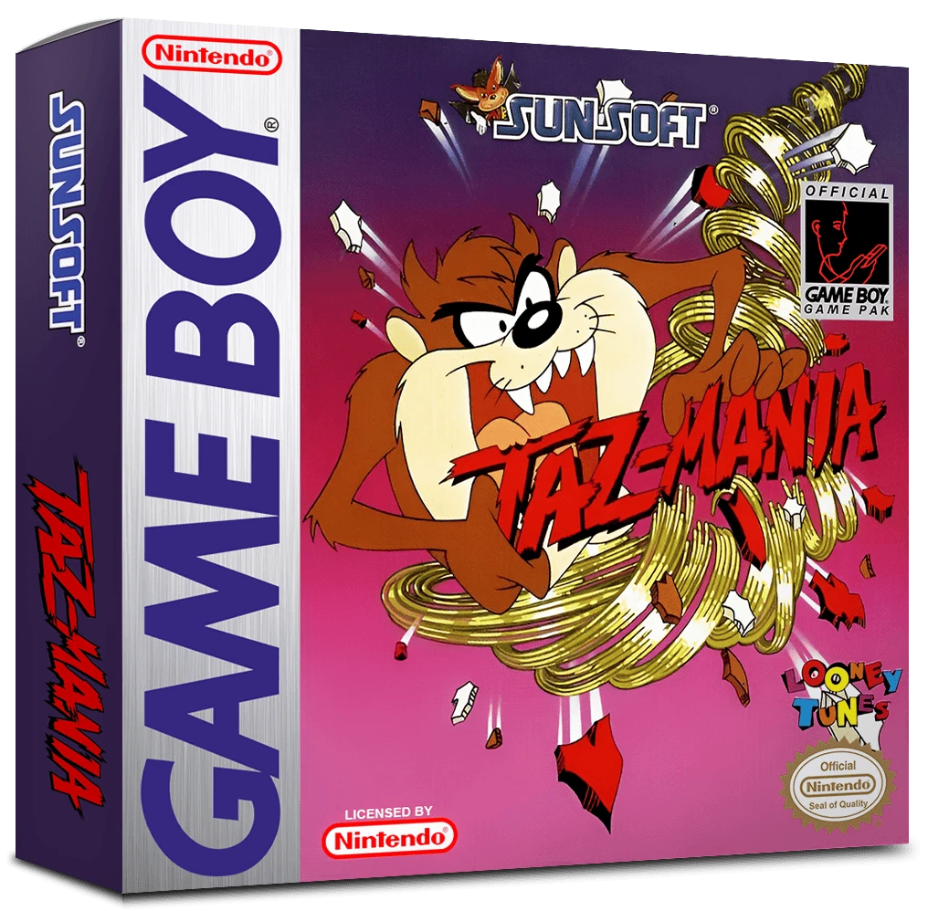 Taz-Mania box art