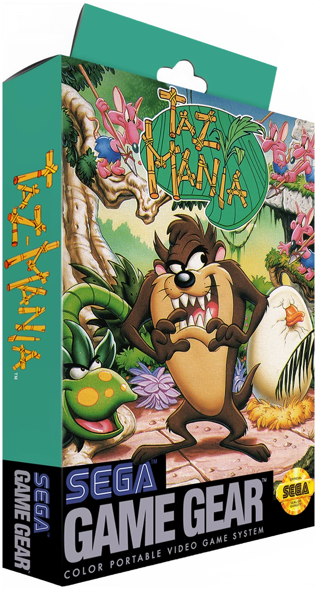 Taz-Mania box art