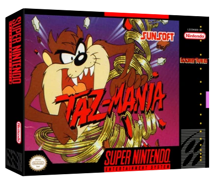 Taz-Mania box art