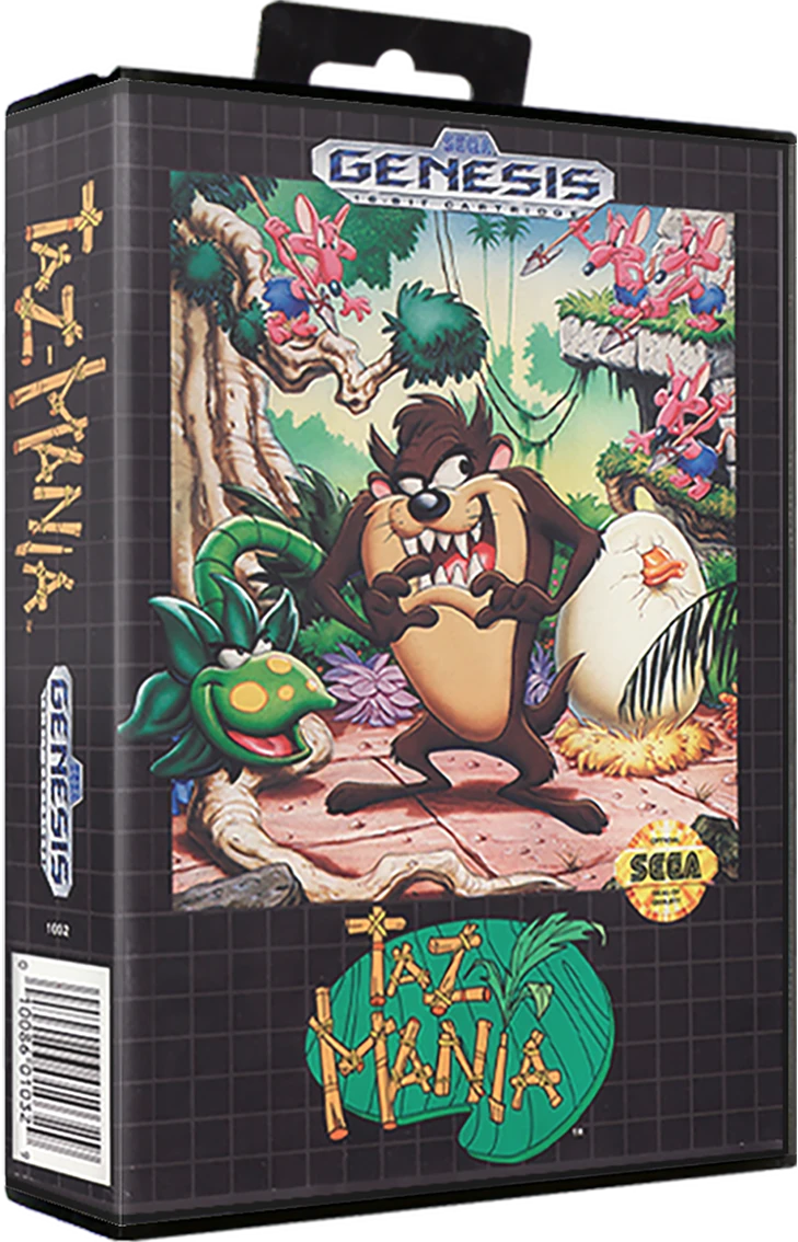 Taz-Mania box art
