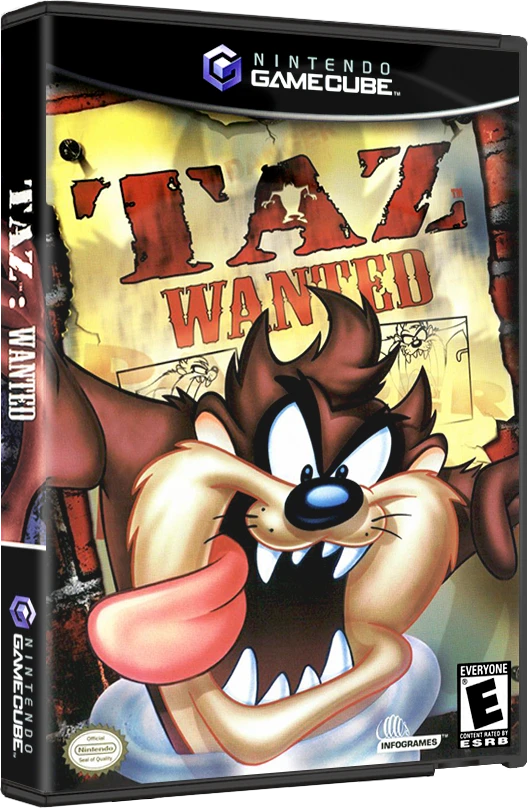 Taz Wanted box art