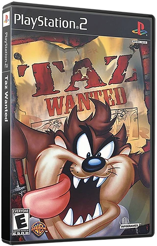 Taz Wanted box art