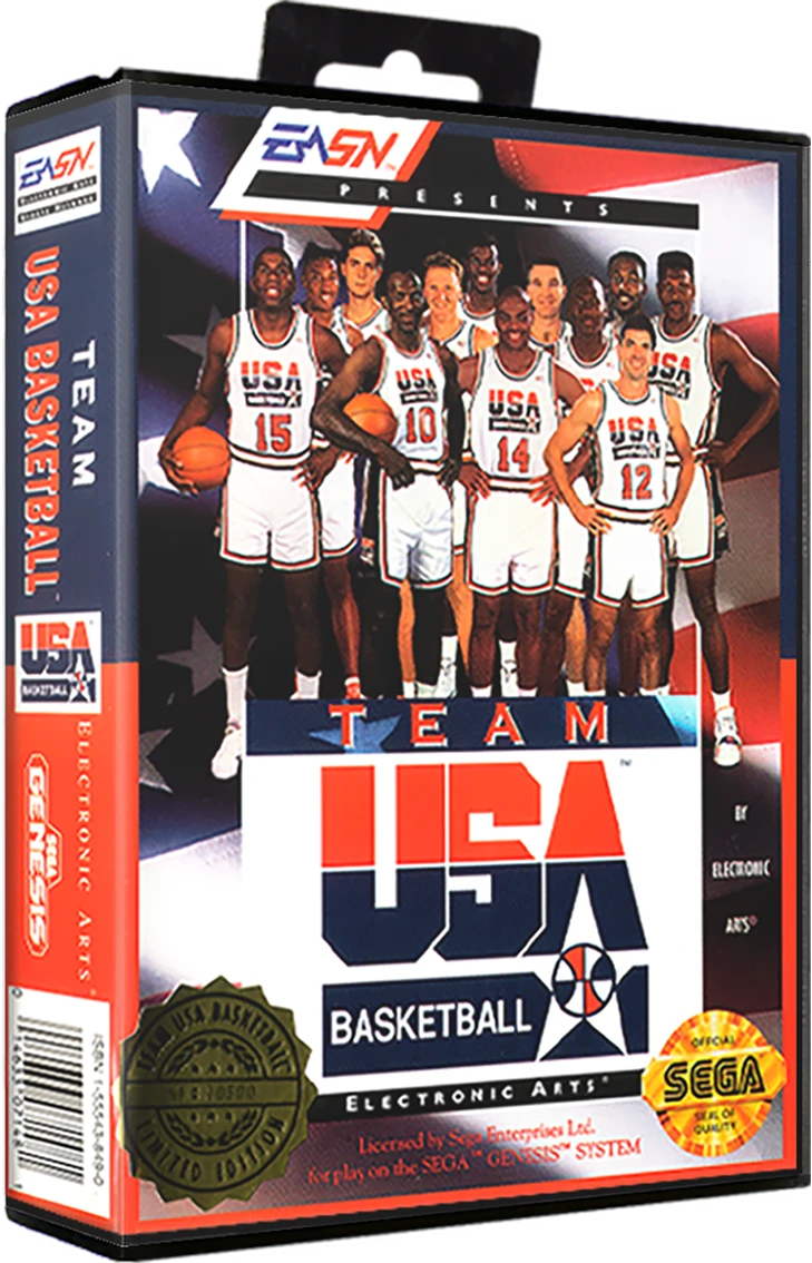 Team USA Basketball box art