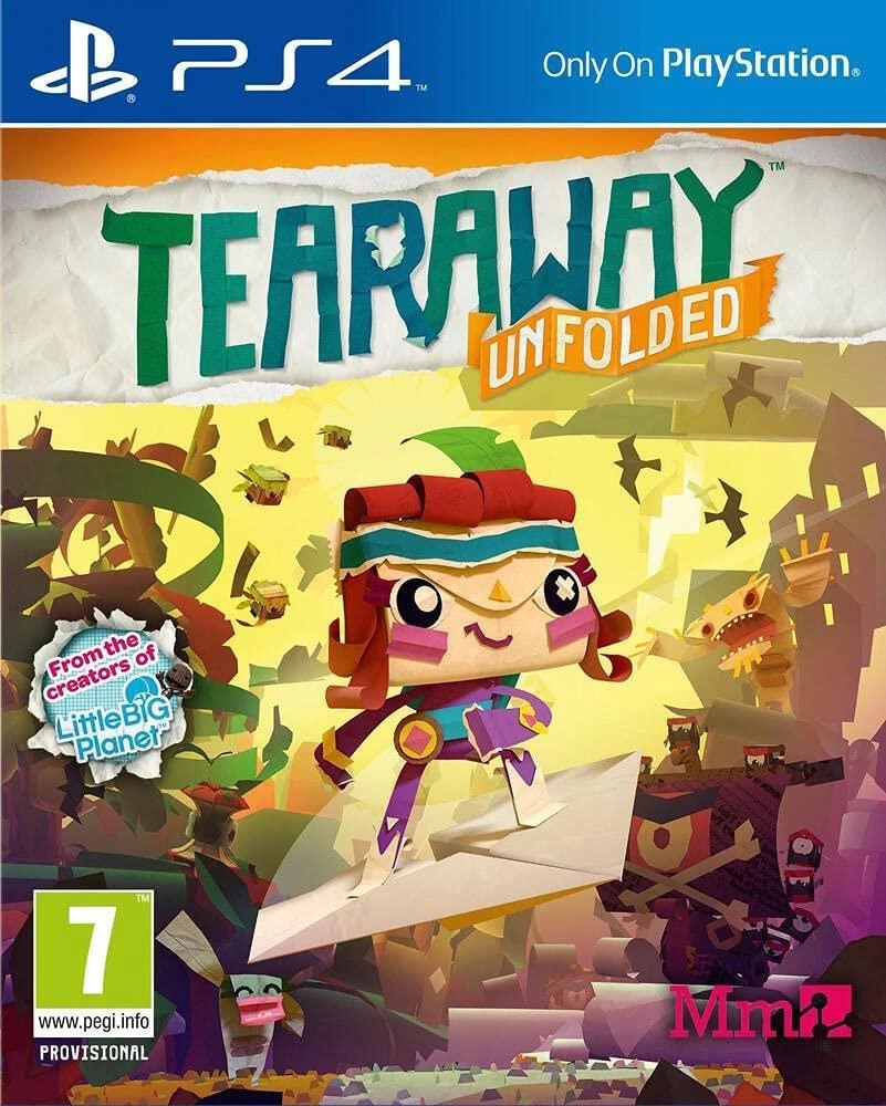 Tearaway Unfolded box art