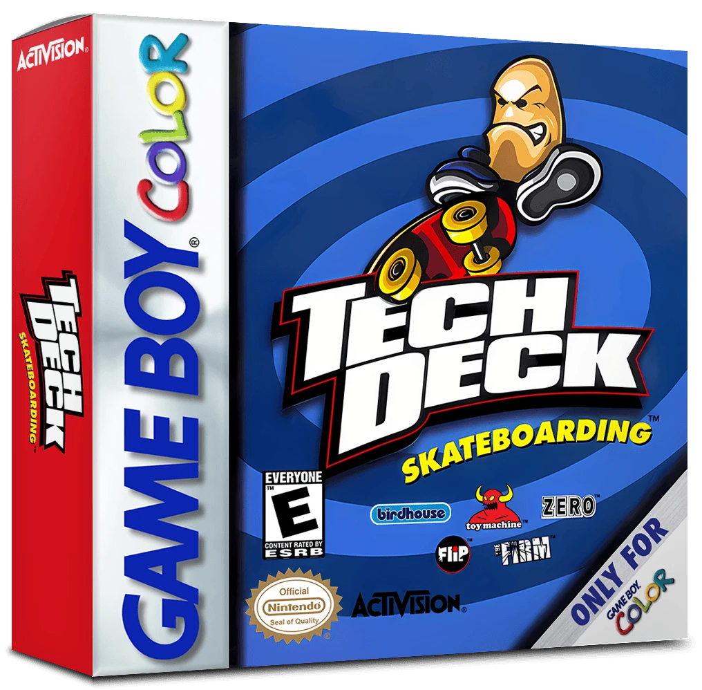 Tech Deck Skateboarding box art