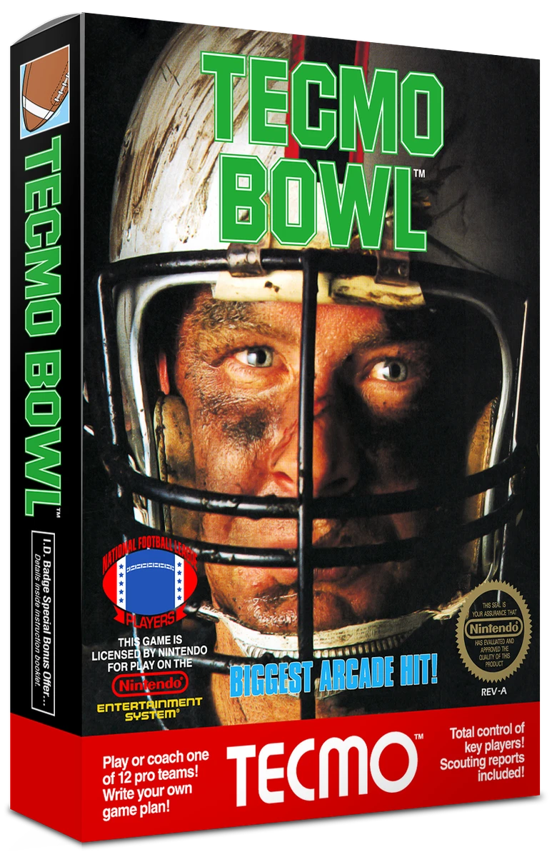 Tecmo Bowl box art