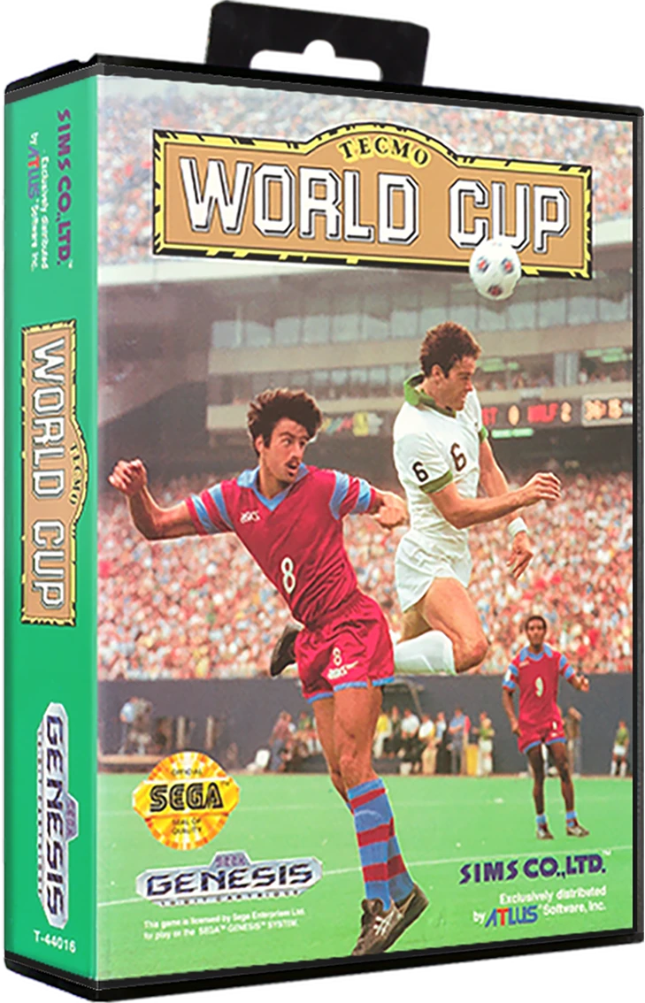 Tecmo World Cup '92 box art